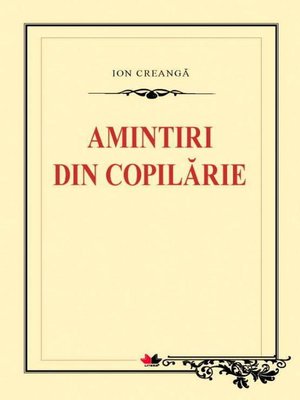 cover image of Amintiri din copilărie